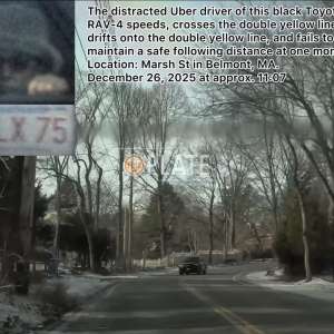 4ELX75 MA License Plate
