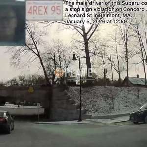 4REX95 MA License Plate