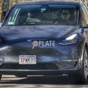1PWK93 MA License Plate