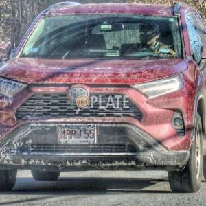 4PPJ55 MA License Plate