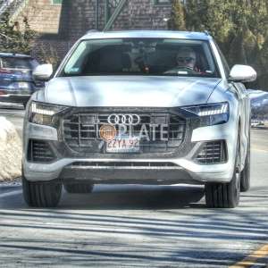 2ZYA92 MA License Plate
