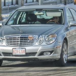 839LS8 MA License Plate 