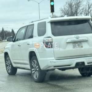 AUX8833 WI License Plate