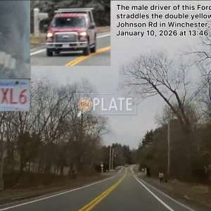 324XL6 MA License Plate