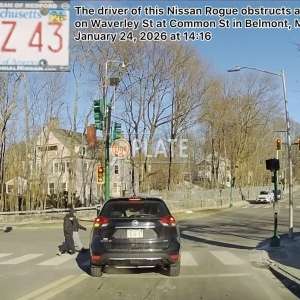 3DJZ43 MA License Plate