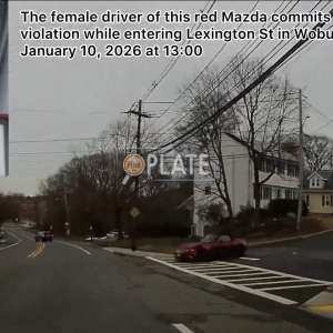 1KDK44 MA License Plate