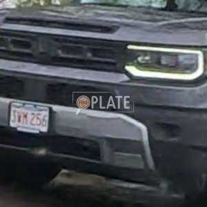 3WM256 MA License Plate