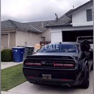 JATT CA License Plate