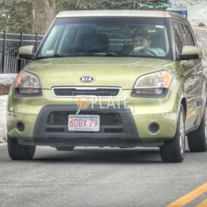 6DBX79 MA License Plate