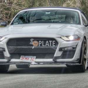 3FMX32 MA License Plate