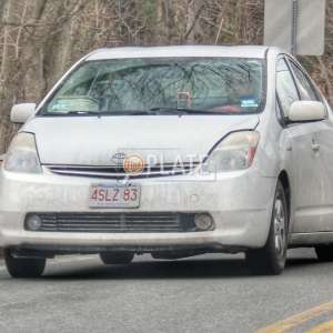 4SLZ83 MA License Plate