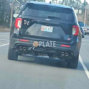 XX2XY2 ME License Plate