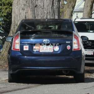 1XJR88 MA License Plate