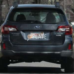 1XMN93 MA License Plate