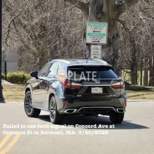 5VMW19 MA License Plate