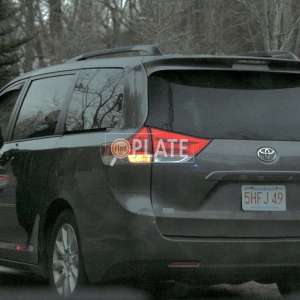 5HFJ49 MA License Plate