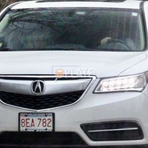 8EA782 MA License Plate