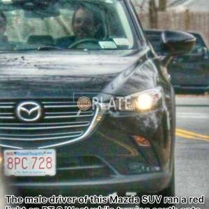 8PC728 MA License Plate