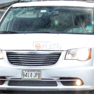 414JPB ME License Plate