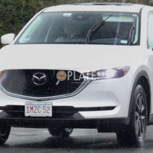 1MZC52 MA License Plate