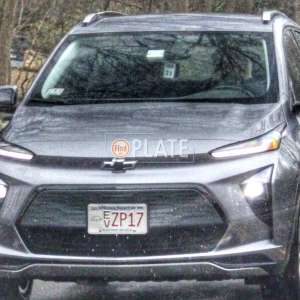 EVZP17 MA License Plate