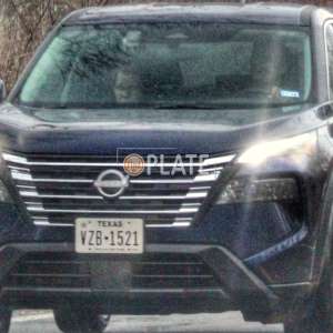 VZB1521 TX License Plate