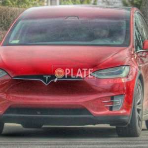 EV8695 MA License Plate