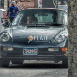 RW725K MA License Plate