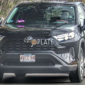 4VCC94 MA License Plate