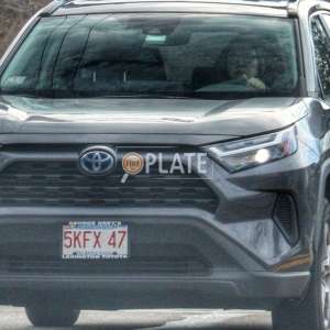 5KFX47 MA License Plate