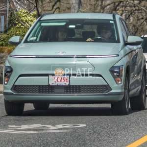 EVCA96 MA License Plate