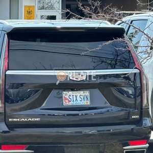 SIXSVN ME License Plate