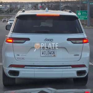 WILDWGN ME License Plate