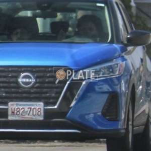 W82708 MA License Plate
