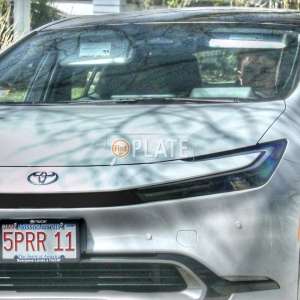 5PRR11 MA License Plate