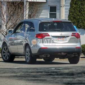 4PYS40 MA License Plate