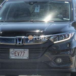 EV77 MA License Plate