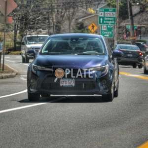 4YX527 MA License Plate