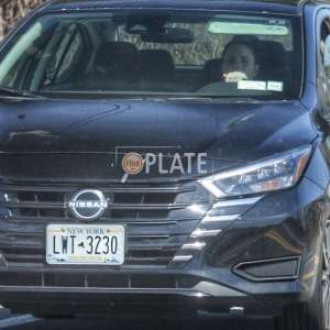 LWT3230 NY License Plate