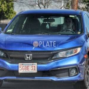 5GBE31 MA License Plate