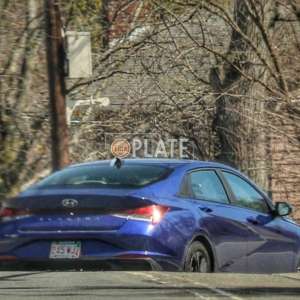 245WJ7 MA License Plate