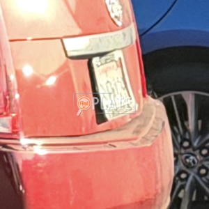 RUN CA License Plate