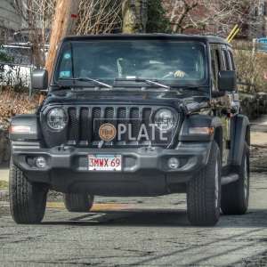 3MWX69 MA License Plate