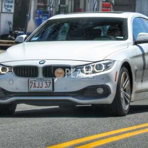 7AJJ37 MA License Plate