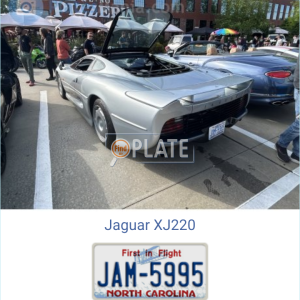 JAM5995 NC- Jaguar XJ220 in Mooresville NC