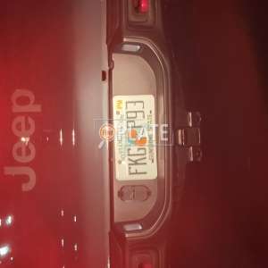 FKGP93 FL License Plate