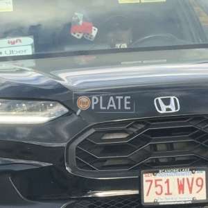 751WV9 MA License Plate